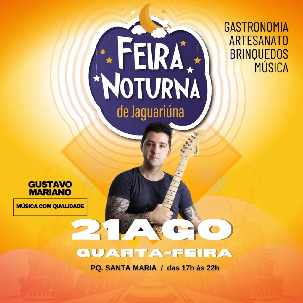 NESTA QUARTA TEM FEIRA NOTURNA NO PARQUE SANTA MARIA nesta-quarta-tem-feira-noturna-no-parque-santa-maria
