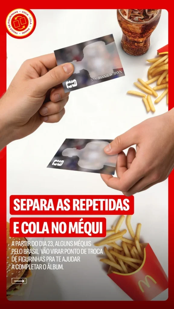 McDonald’s de Jaguariúna vira ponto de encontro para troca de figurinhas da Copa mcdonald’s-de-jaguariuna-vira-ponto-de-encontro-para-troca-de-figurinhas-da-copa