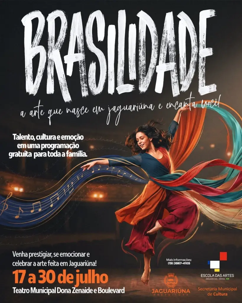 Mostra “Brasilidade” tem programação gratuita neste final de semana em Jaguariúna mostra-“brasilidade”-tem-programacao-gratuita-neste-fim-de-semana-em-jaguariuna