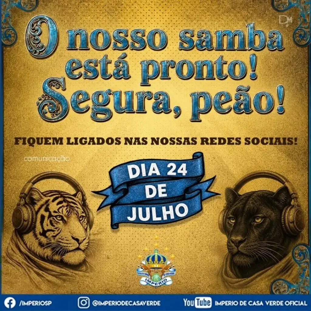Império de Casa Verde lança samba-enredo em homenagem a Jaguariúna sexta-feira agora imperio-de-casa-verde-lanca-samba-enredo-em-homenagem-a-jaguariuna-nesta-sexta-feira