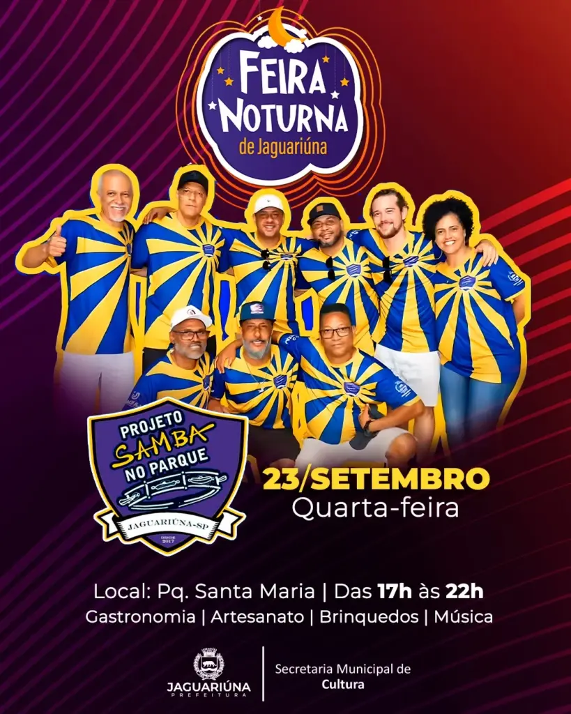 feira-noturna-de-jaguariuna-tera-projeto-samba-no-parque-nesta-quarta-feira