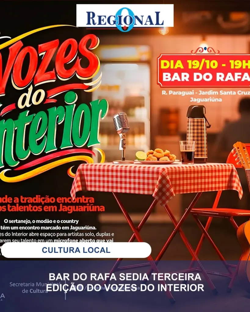 Bar do Rafa sedia terceira edição do Vozes do Interior bar-do-rafa-sedia-terceira-edicao-do-vozes-do-interior