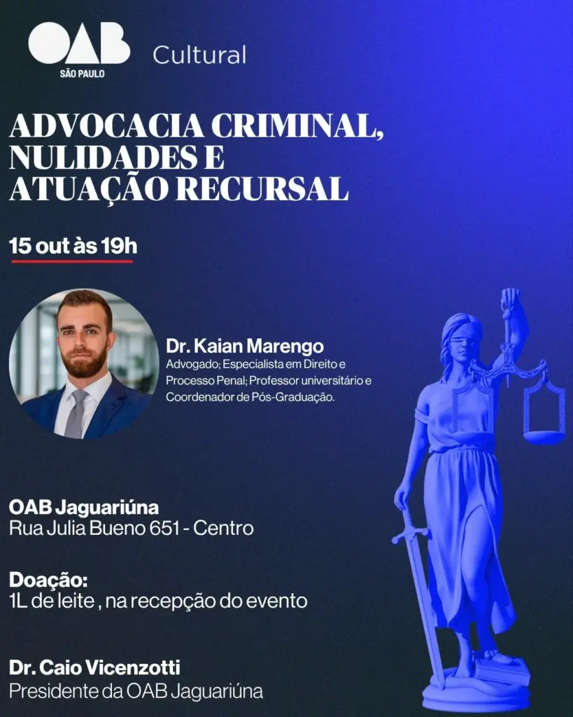 oab-promove-palestra-sobre-advocacia-criminal-em-jaguariuna-nesta-quinta-feira
